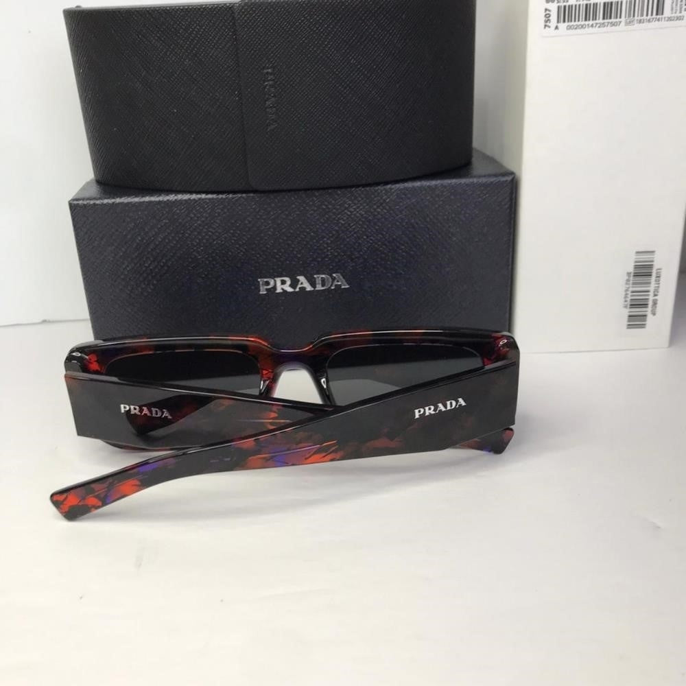 💯 - Authentic New PRADA 06YS 06V5S0 Abstract Orange Dark Grey