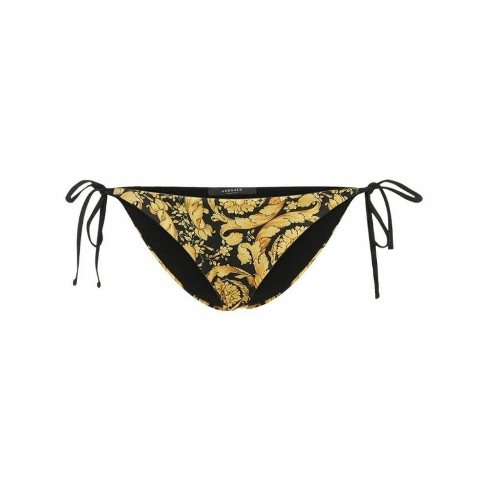 New 💯 Original Trendy Versace Baroque Pattern Bikini Bottoms 👙 and Top  SIZE 3