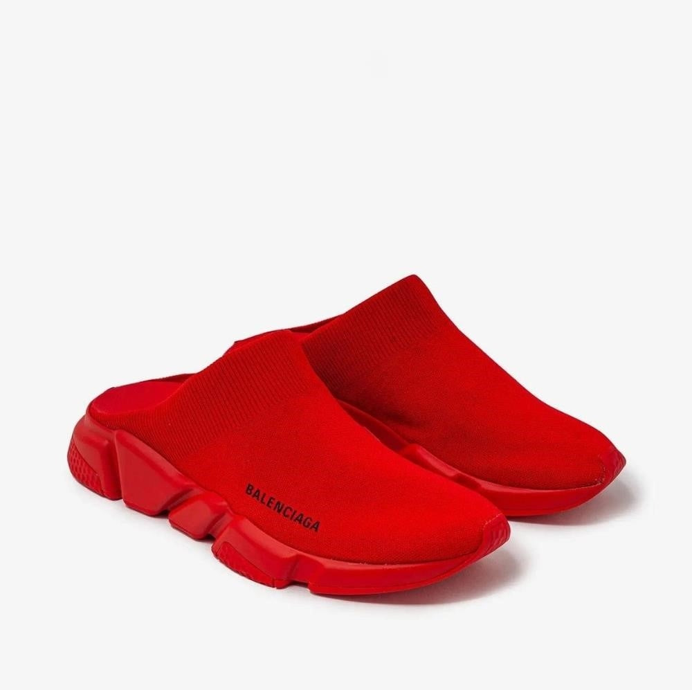 💯 Original BalenciagaSpeed knitted slip-on sneakers