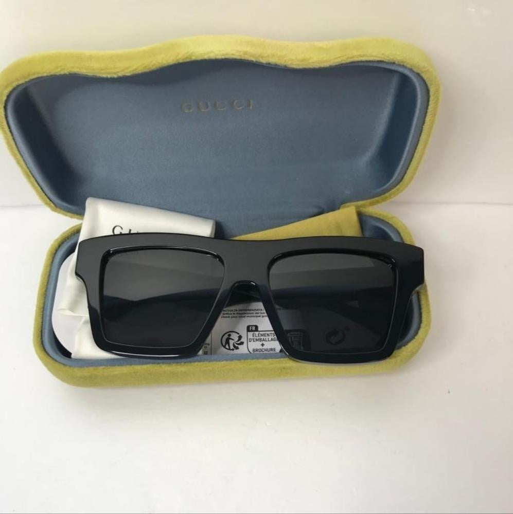 🔥 - New- 💯original  Gucci Grey Shield  Sunglasses GG0997S