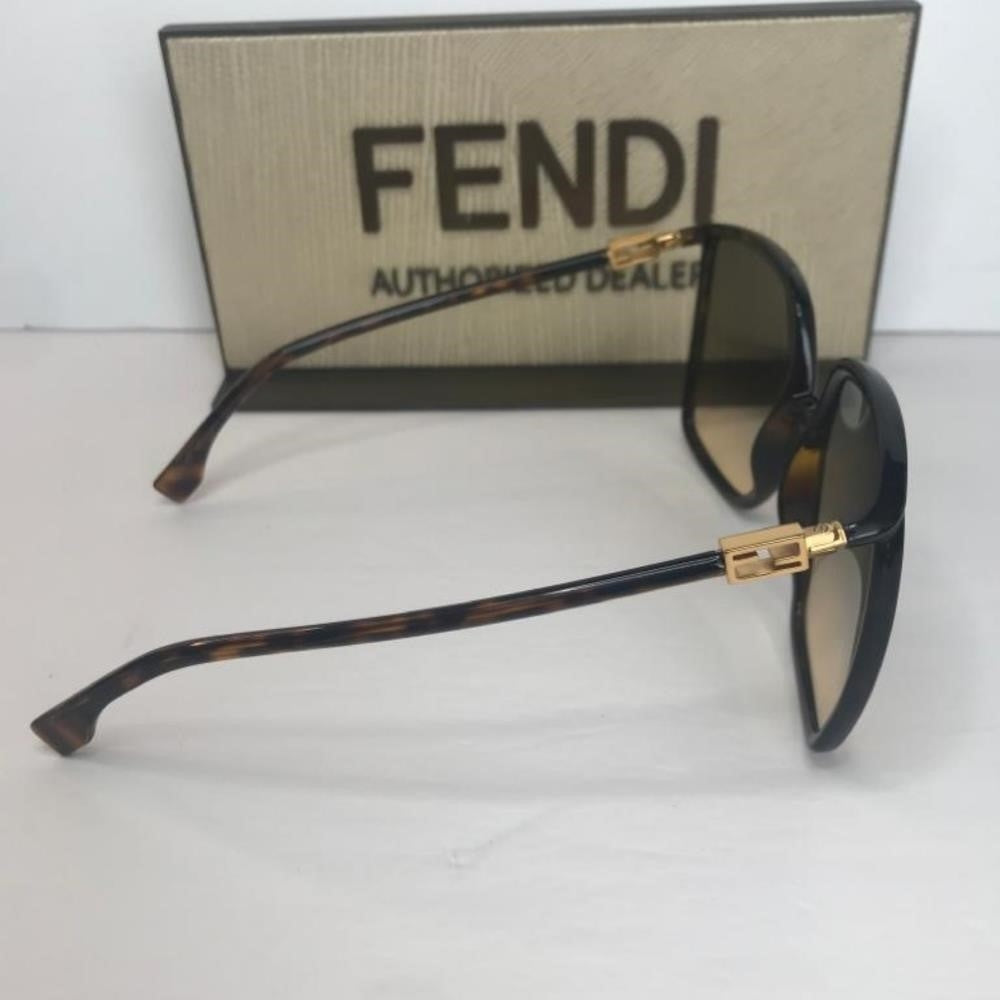 💯 - Original New FENDI FF 0431/G/S BROWN GLASS SUNGLASSES