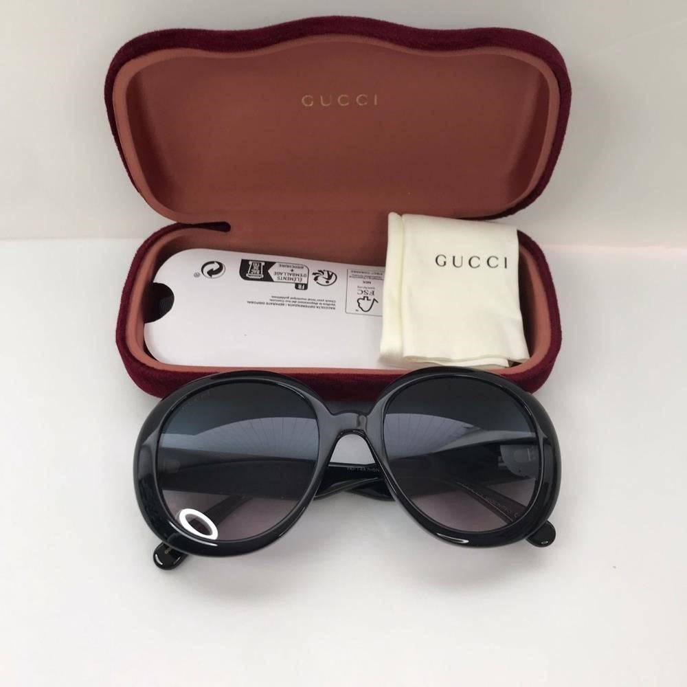 New- 💯 Original  Gucci® GG0712S 002 Oversized  multicolored  lens  Sunglasses