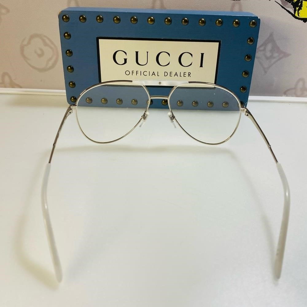 New Gucci Novelty men's Eyeglasses GG0242S-008