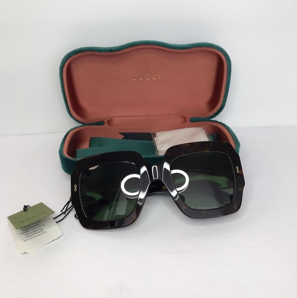 💯 Original GUCCI GG1111S-002 53MM NEW SUNGLASSES