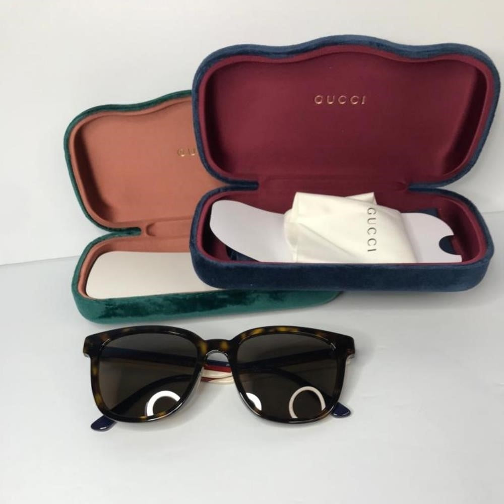 New- 💯 Original GUCCIAcetate GG Web Sunglasses GG0848SK Tortoise