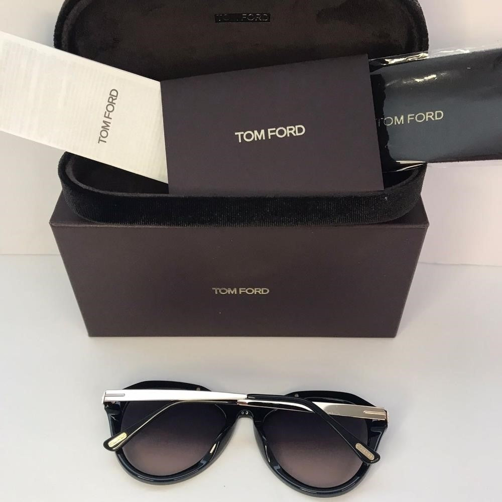 New- 💯 Original TOM FORD TF 576 01B Lisa-02 Woman Sunglasses