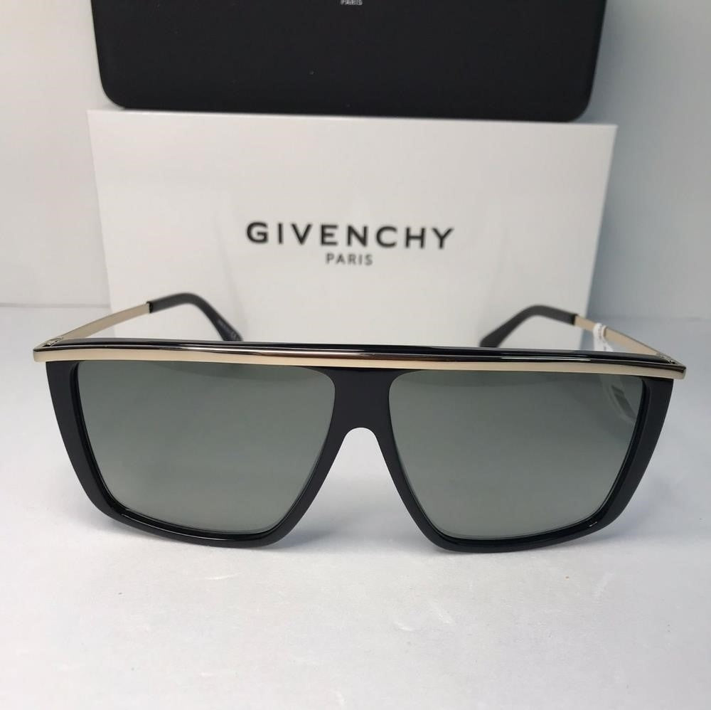 💯original Givenchy Grey Gradient Square Ladies Sunglasses GV 7146/G/S  62/11.