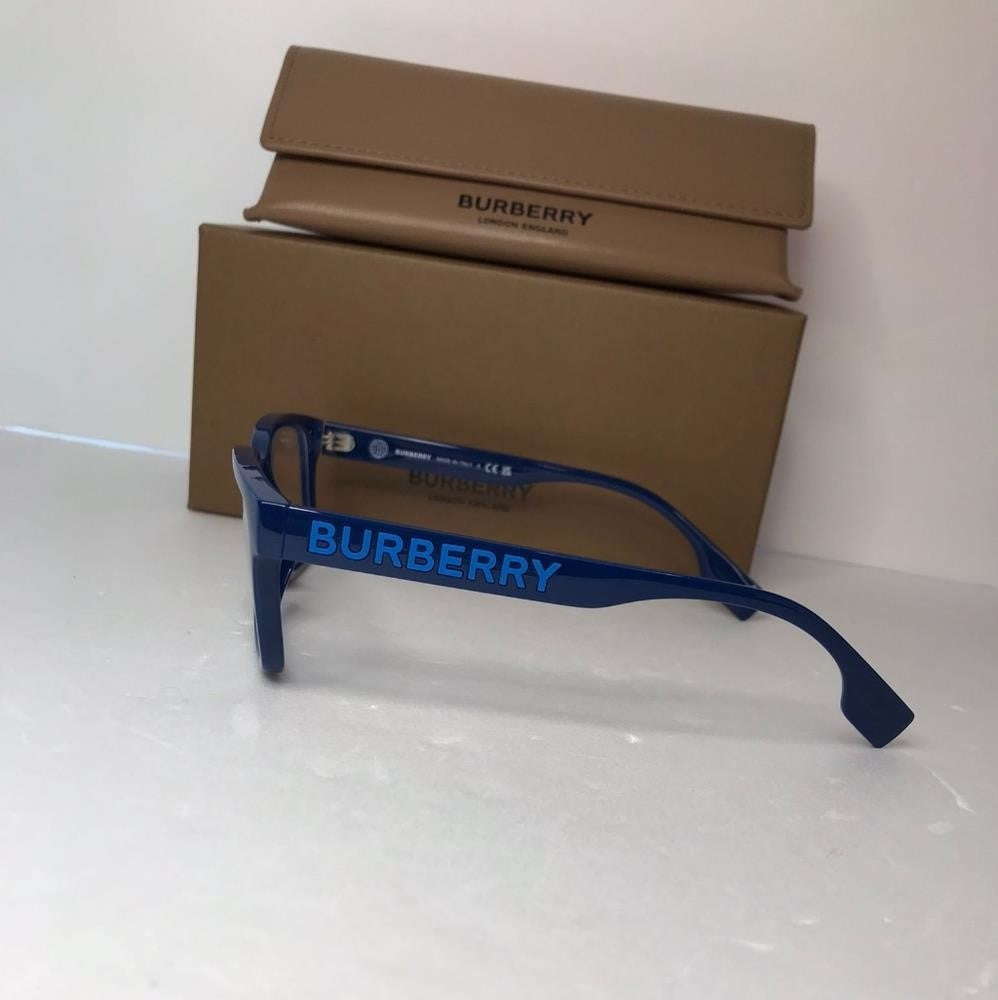 💯 Original Burberry Charlie Demo Rectangular Men's Eyeglasses BE2379U 4058 55.