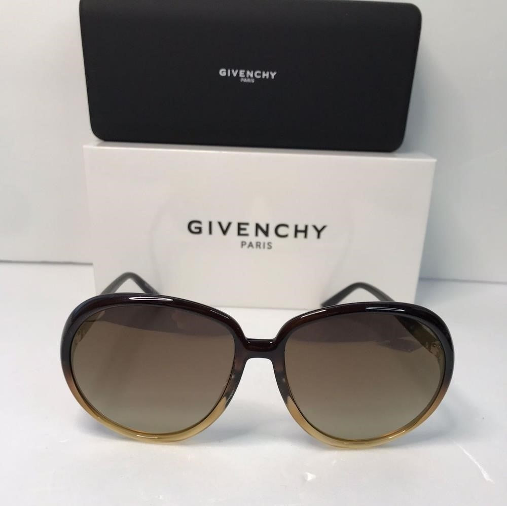 New- 💯 Original GIVENCHY INJECTED BROWN SUNGLASSES - GV 7180/S GLN61JL