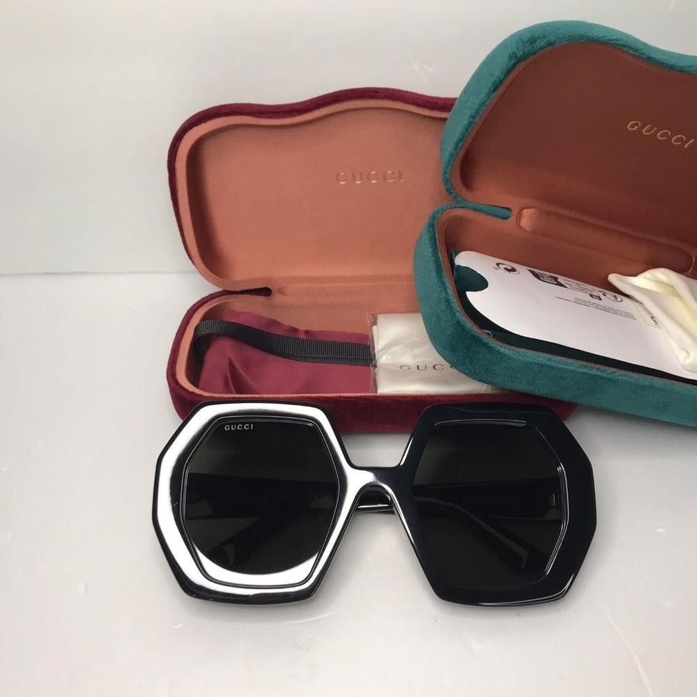 💯 Original Gucci GUCCI GG0772S 004 iconic double G logo Sunglasses