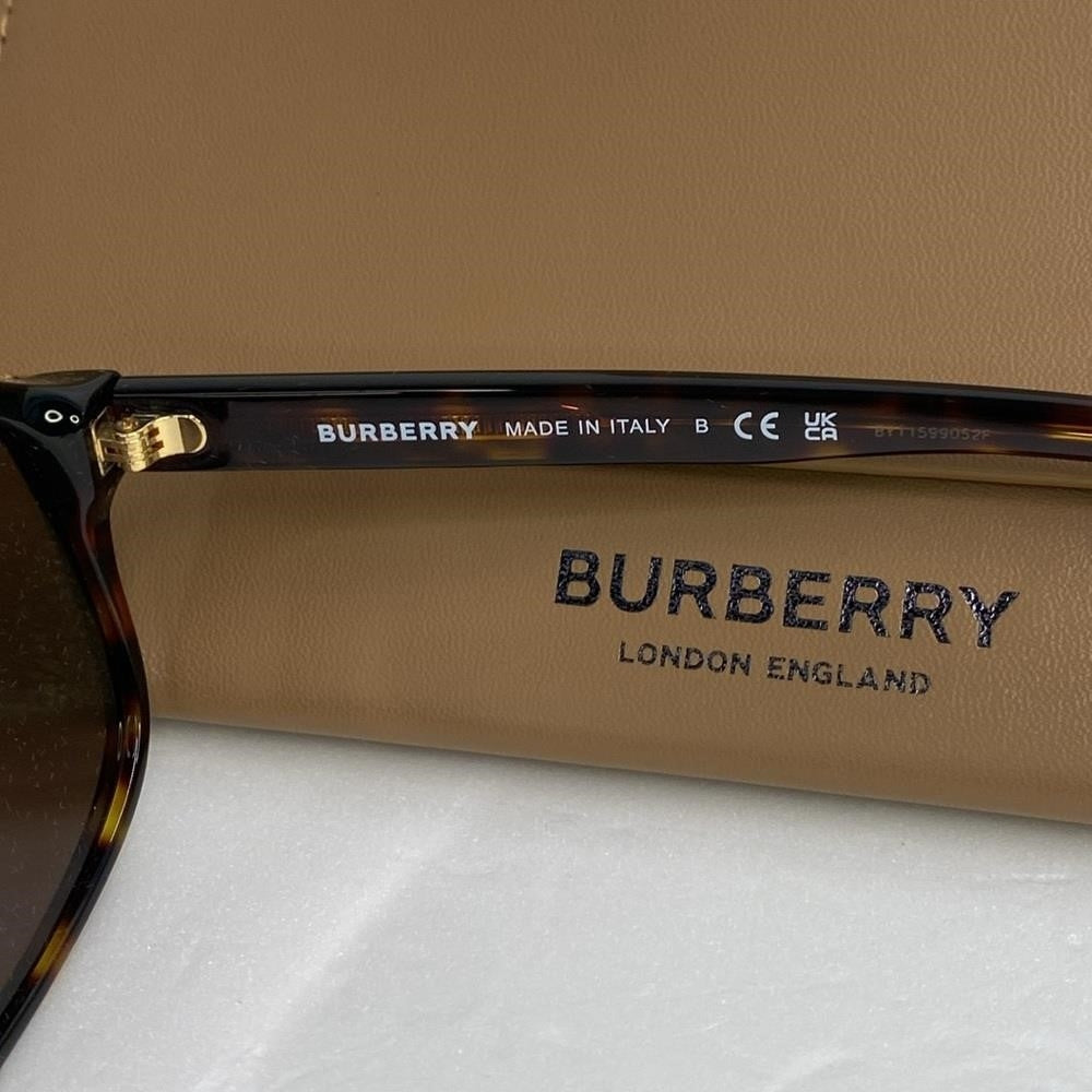 Burberry Men BE4302 Dark Havana Oversized Sunglasses