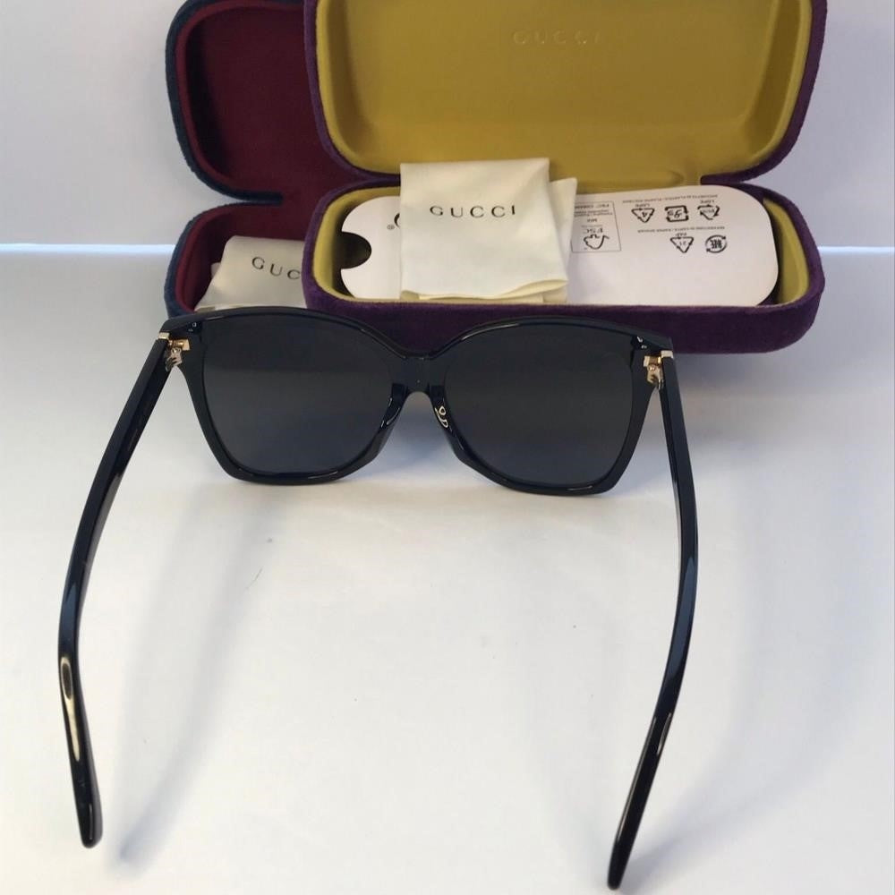 💯 Original Gucci Web GG0459S 001 Sunglasses