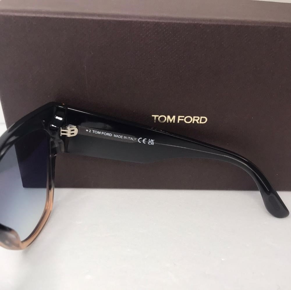 💯 Original  New Tom Ford FT0371 Anoushka Butterfly  Oversized Sunglasses