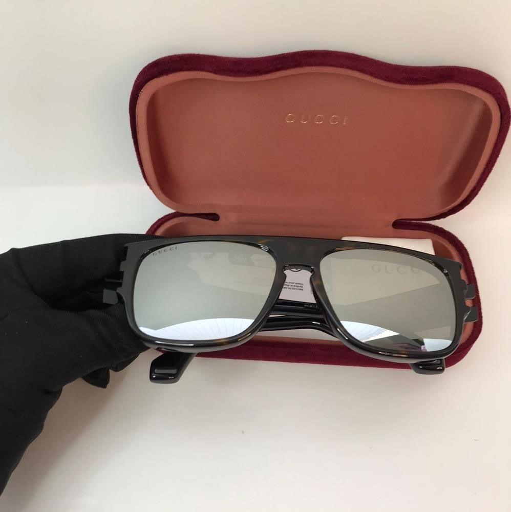 New- 💯 original  GUCCI SQUARE-FRAME ACETATE SUNGLASSES GG0664S-004 UNISEX