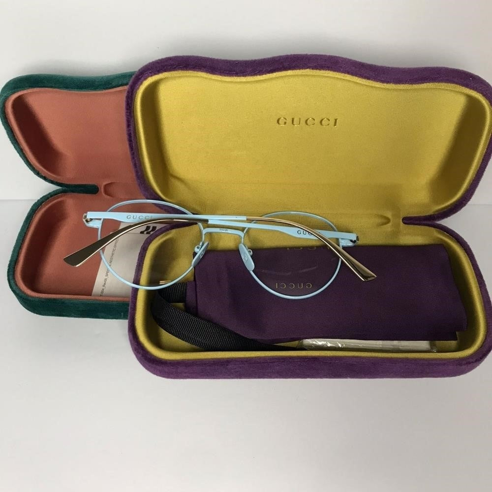 💯Original Gucci GUCCI-LOGO GG0337O 006 Eyeglasses