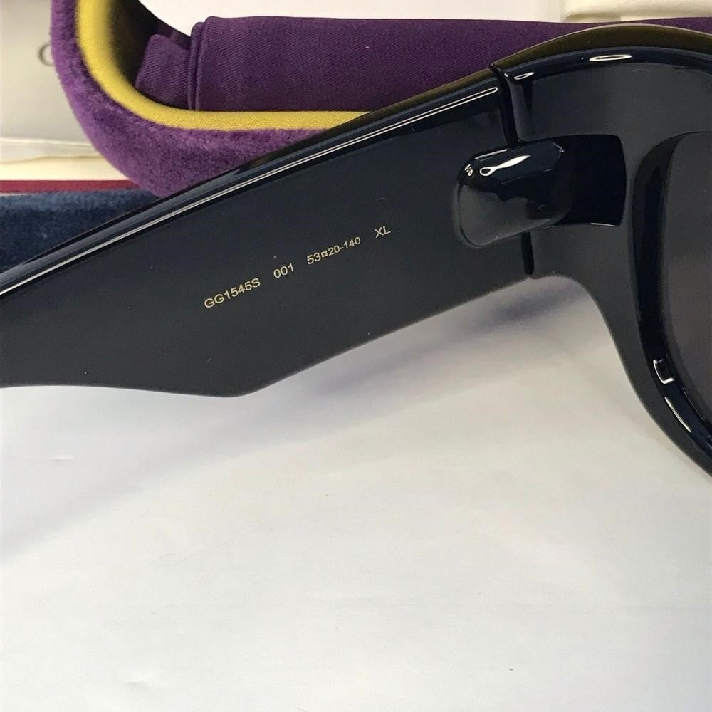 New 💯 Original Gucci Grey Square Ladies Sunglasses GG1545S 001 53.