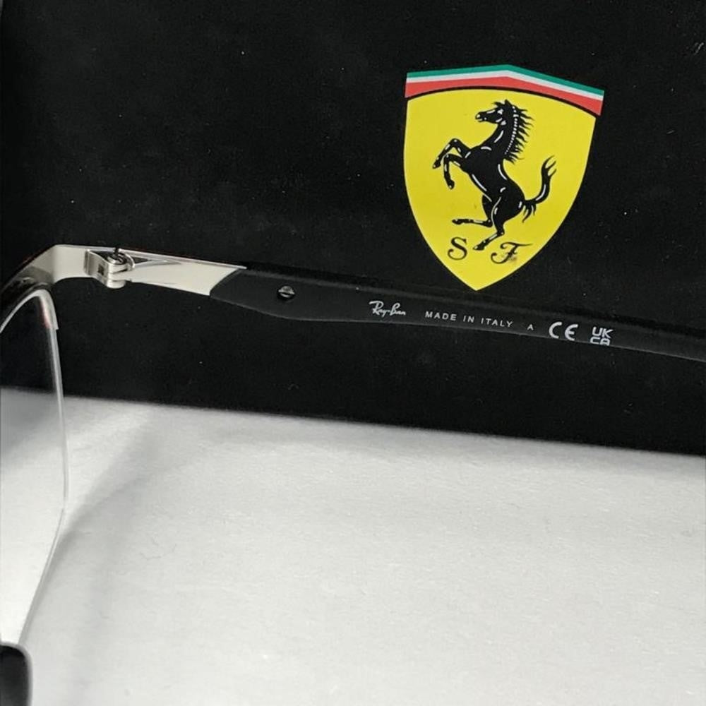 New RAY-BANScuderia Ferrari RX8416M Men's Square Eyeglasses