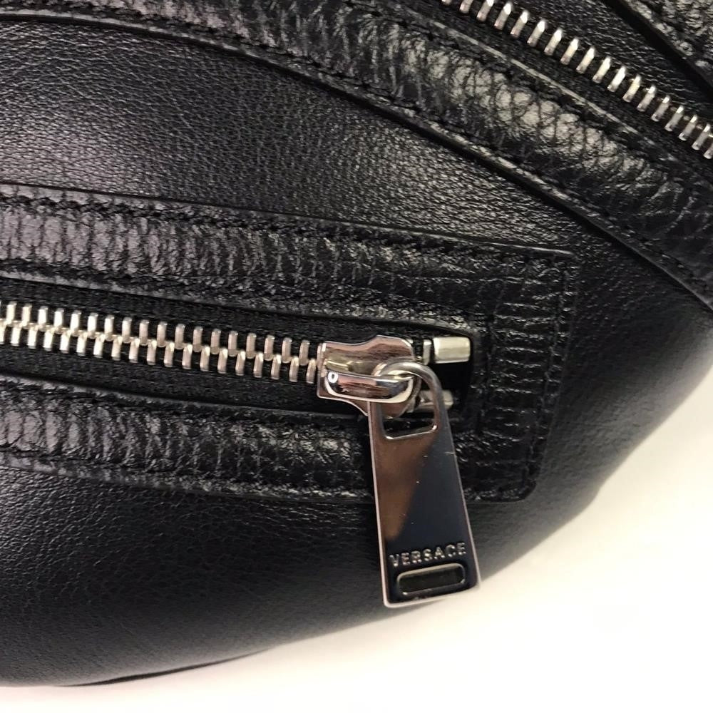 New 💯  Authentic Versace Moto Leather Belt Bag