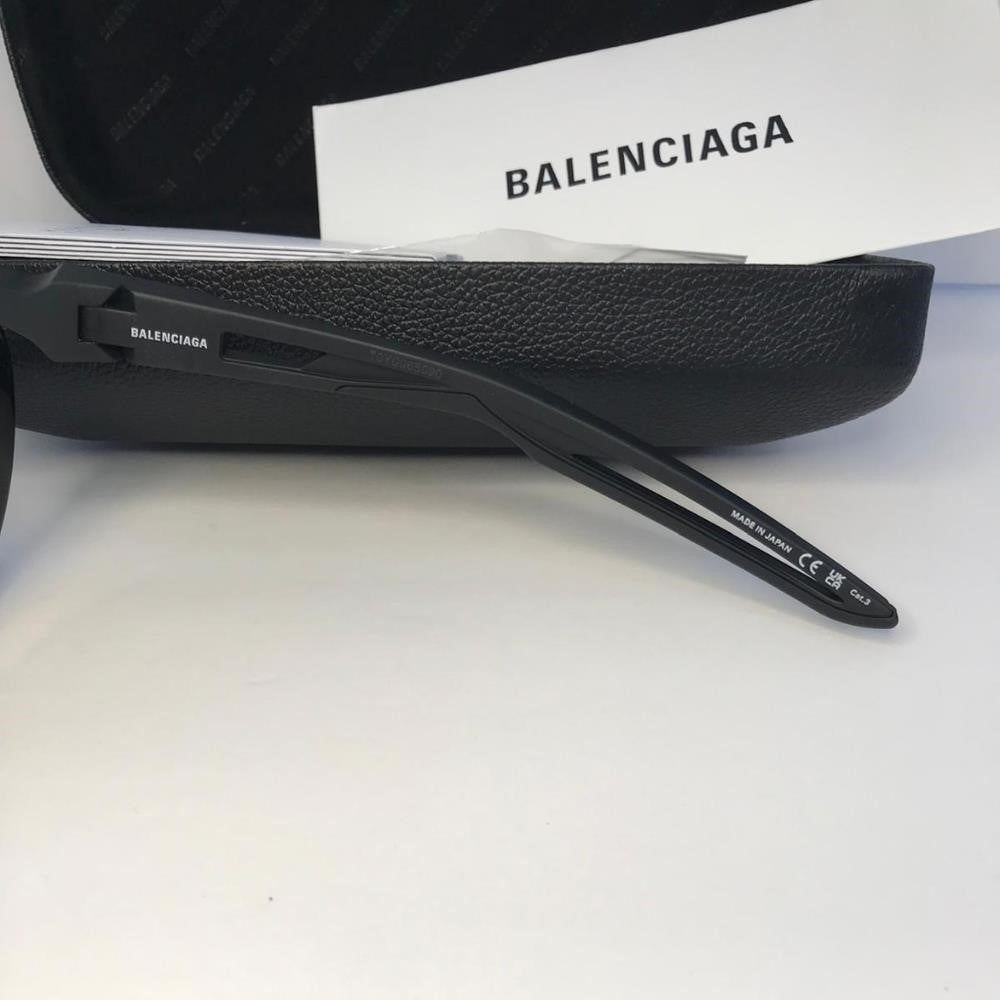 Balenciaga Women's BB0024SA BB/0024/SA 001 Havana Fashion Round Sunglasses 56mm