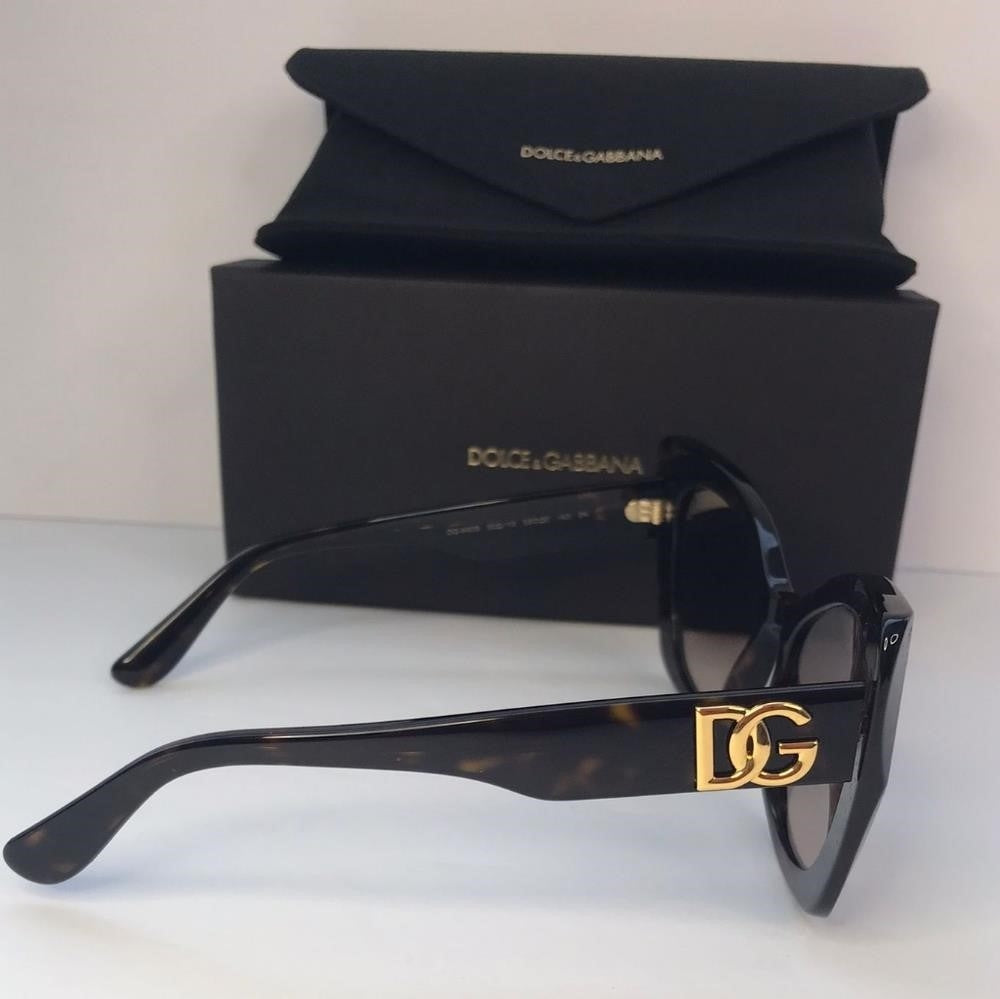 New - Dolce & GabbanaDG4405 Women's Butterfly Sunglasses, Tortoise/Brown Gradi…