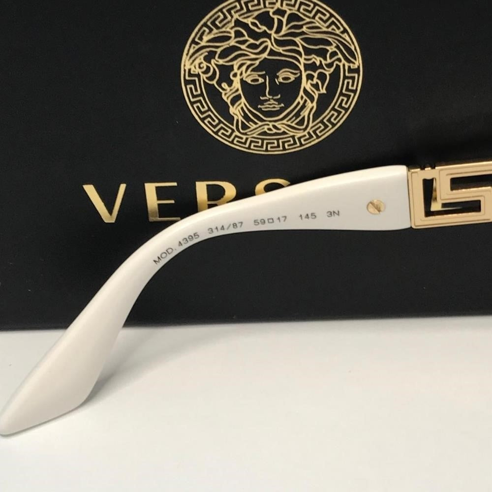 New- 💯 Original  VERSACE MOD 4395 VE 4395 314/87 59MM Geometric Sunglasses