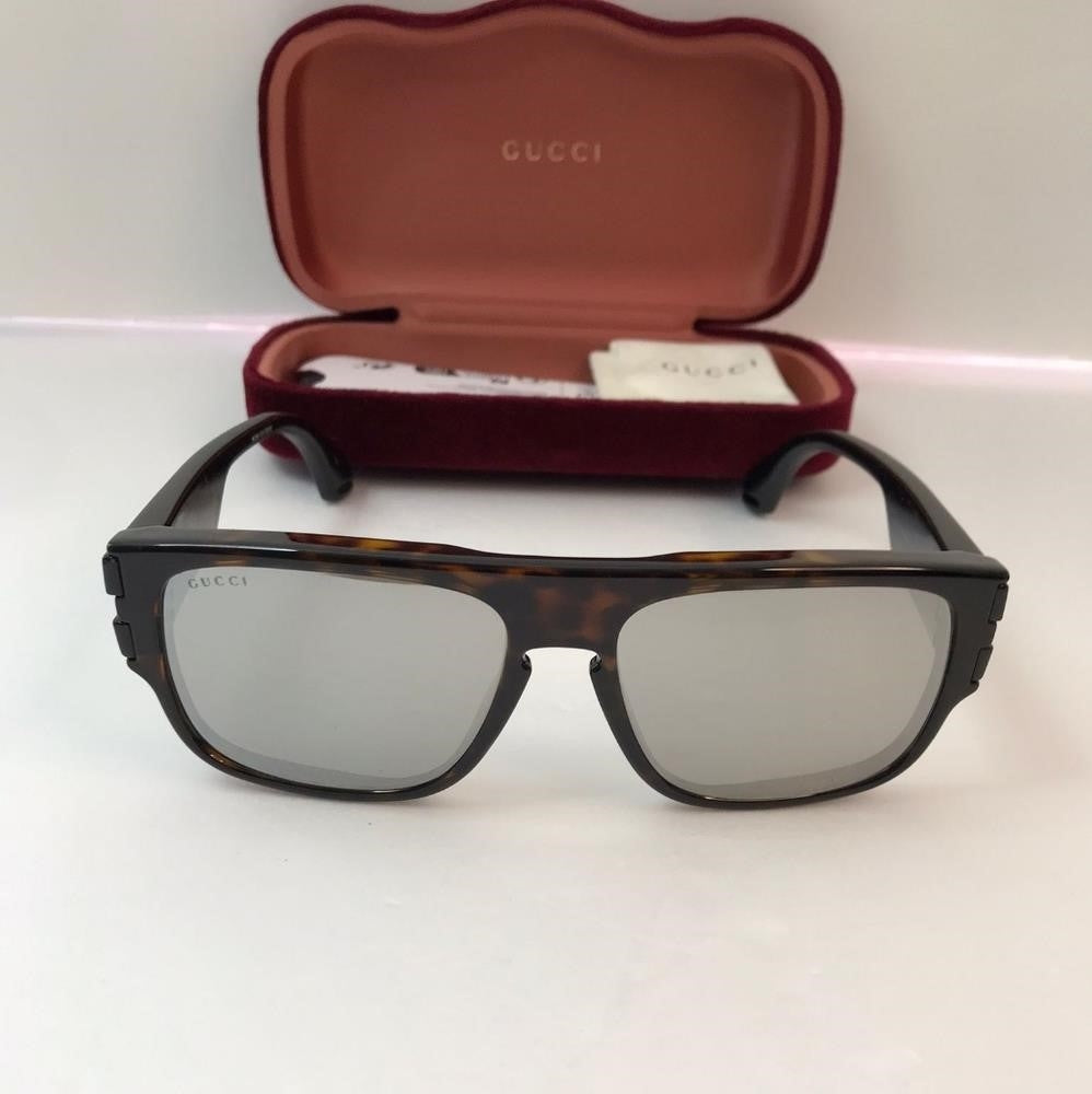 New- 💯 original  GUCCI SQUARE-FRAME ACETATE SUNGLASSES GG0664S-004 UNISEX