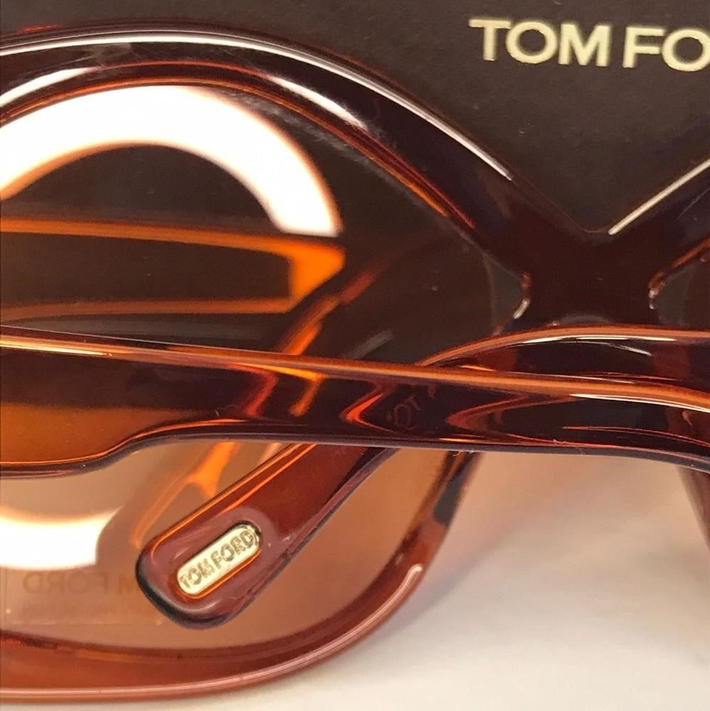 New - 💯 Original  Tom Ford Brown Oversized Ladies Sunglasses FT0903 48E 68