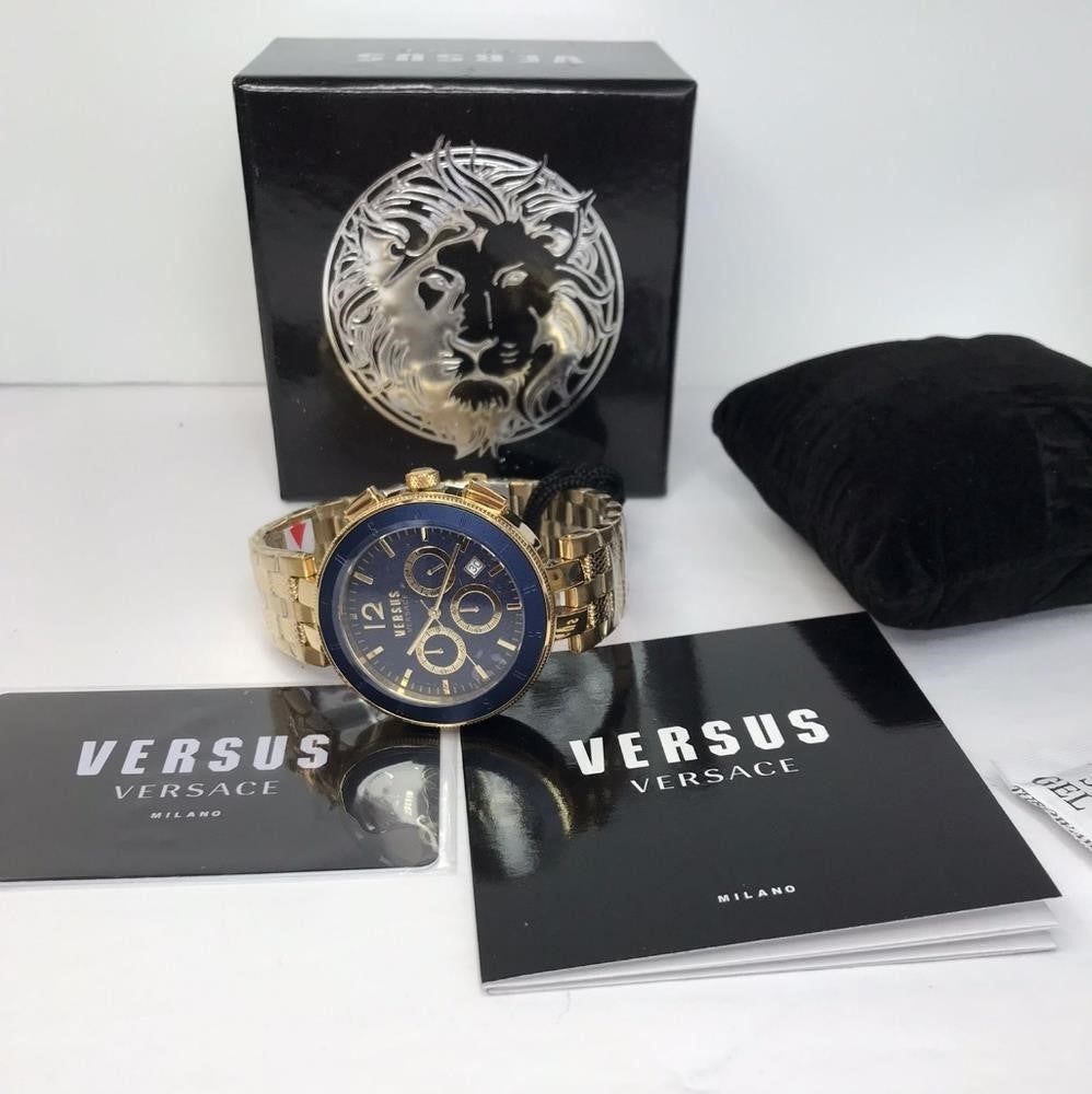 New - 💯 Original VERSUS VERSACELogo Gent Chrono Men's WatchVSP764921